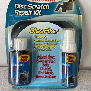 Maxell / Disc Scratch Repair Kit / CD-335 / Disc Fixer / CD DVD Video Games